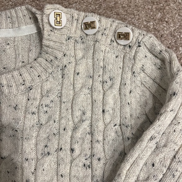 NWT Small Charter Club cable knit sweater - Picture 3 of 4